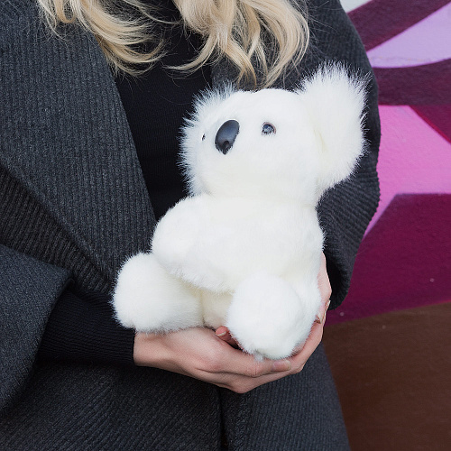 Игрушка-подушка "Коала" (белая)