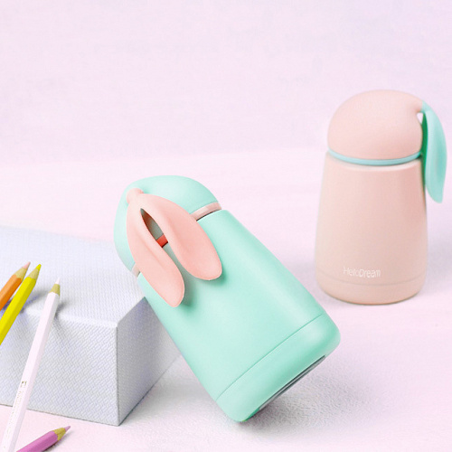 Термос "Ушастый кролик" (мятный)