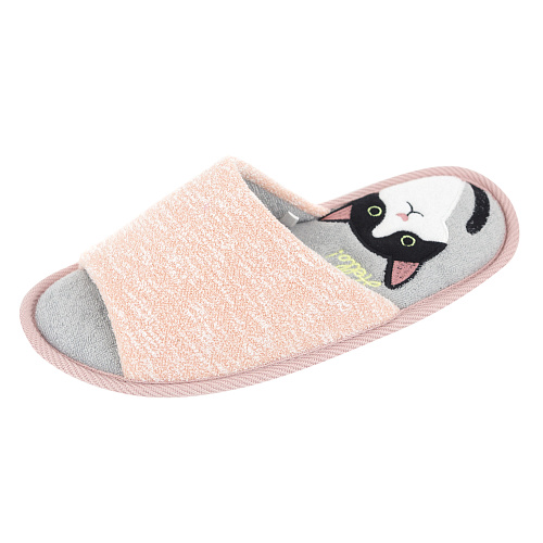 Тапочки "Hello Cat" (розовые)