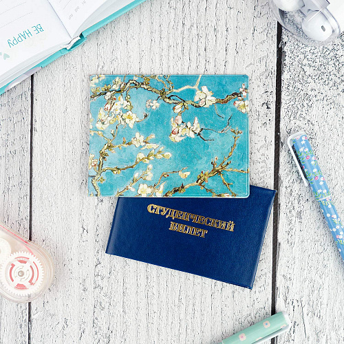 Обложка на студенческий "Ван Гог"