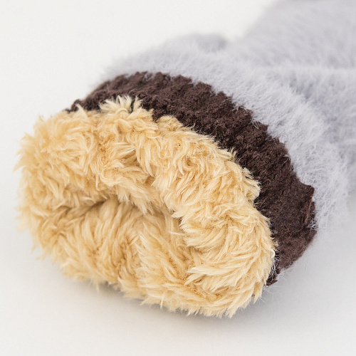 Варежки "Котики" (серые)