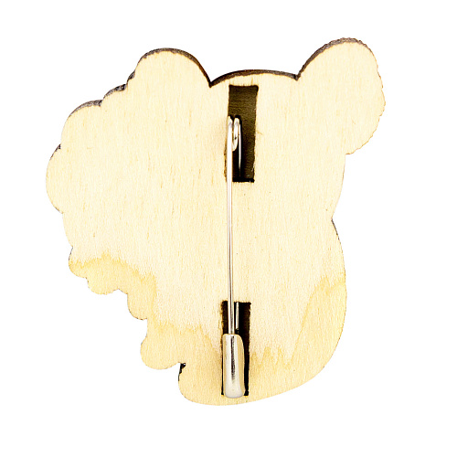 Значок "Коала и цветы"