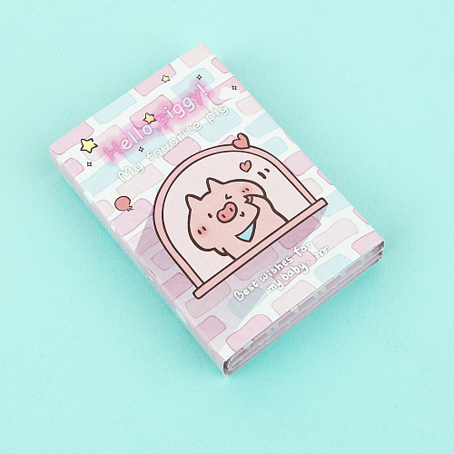 Набор стикеров "Piggy" (у окна)