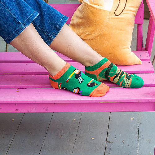 Носки короткие "Туканы"