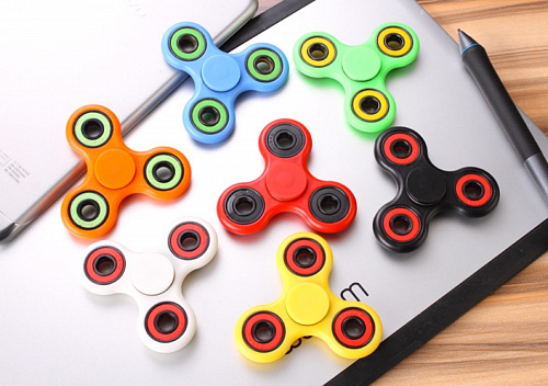 Спиннер однотонный (желтый)