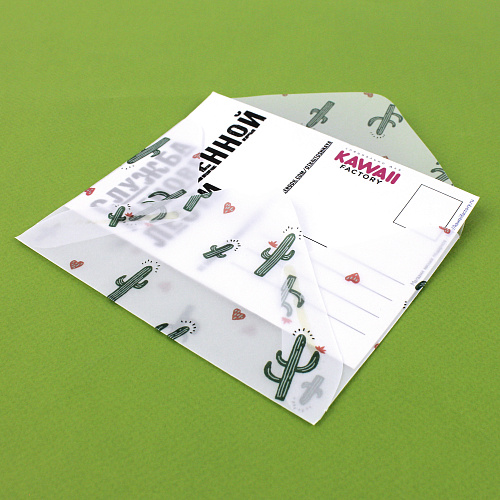 Конверт "кактусы"