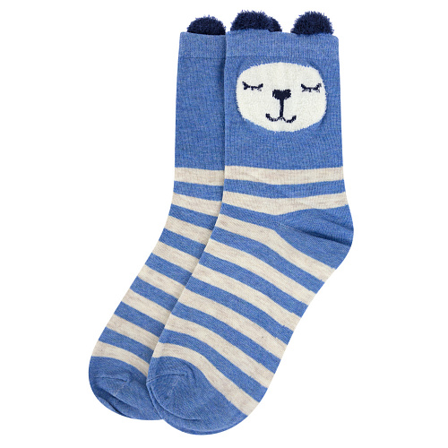 Носки "Сонные" (голубые)