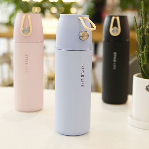 Термос "Style life" (черный)