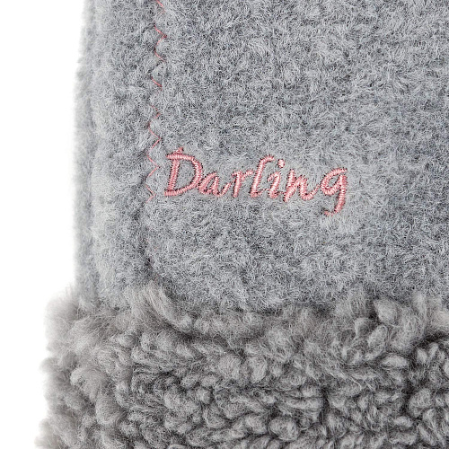 Варежки утепленные "Darling", серые