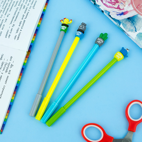 Ручка "Кактусы мини" (мятная)