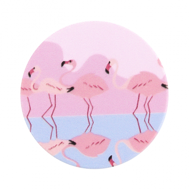 Держатель для телефона/попсокет "Pastel flamingo"
