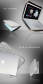 Чехол для MacBook 13.3" "Геральдика" (цвет - бело-серебряный)