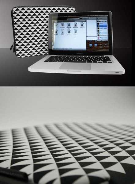 Чехол для MacBook 13.3" "Треугольники"