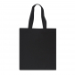 Эко-сумка шоппер с принтом "All you need is love" (черная)