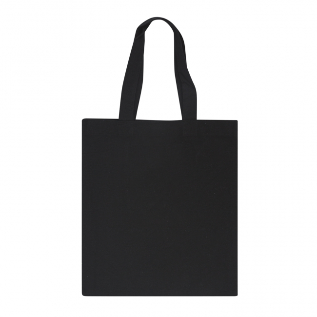 Эко-сумка шоппер с принтом "I love cats" (черная)