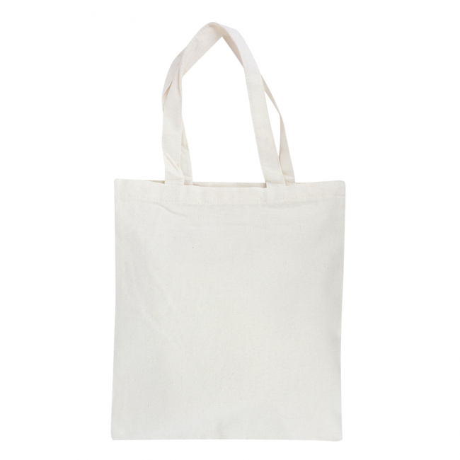 Эко-сумка шоппер с принтом "Кактусы" (белая)
