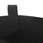 Эко-сумка шоппер с принтом "Месяц" (черная)