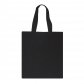 Эко-сумка шоппер с принтом "Месяц" (черная)