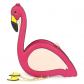 Сумка "Фламинго" (розовая)