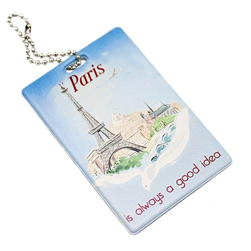 Бирка на багаж "Paris is always a good idea"