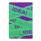 Блокнот А5 "Idea" фиолетово-зеленый