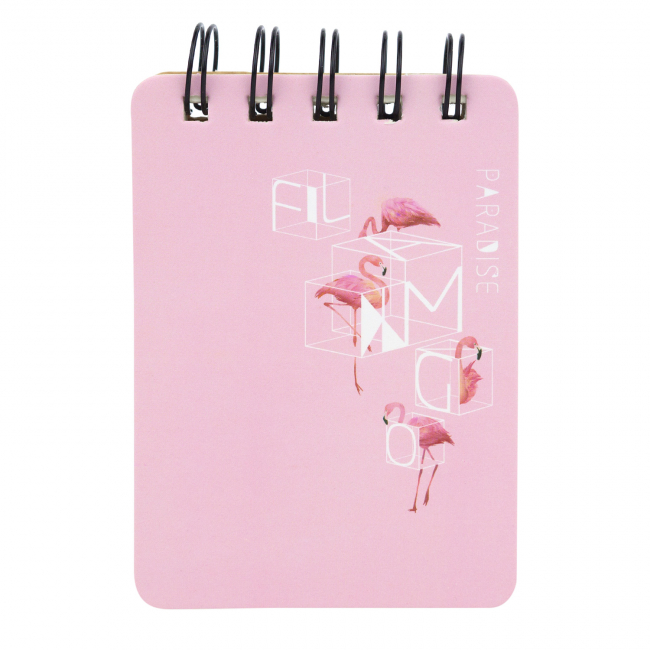 Мини-блокнот "Pink Flamingo" (розовая)