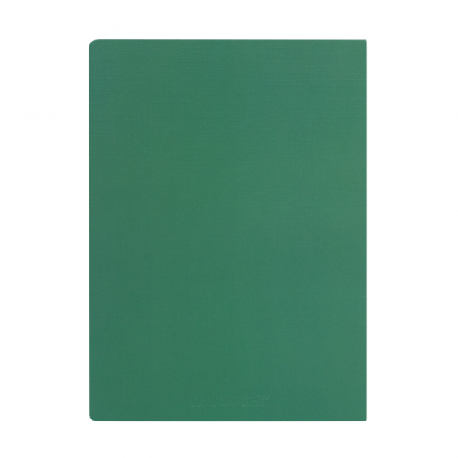 Скетчбук "Однотонный" зеленый