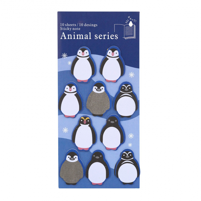 Набор стикеров для записей "Пингвины"