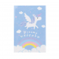 Набор стикеров "Dreamy unicorn" (голубой)