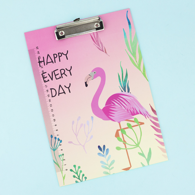 Папка-планшет "Фламинго" (розовый)