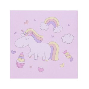 Стикеры для записей "Rainbow unicorn"(со сладостями)