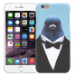 Чехол для iPhone 6/6s "Голубь в костюме"