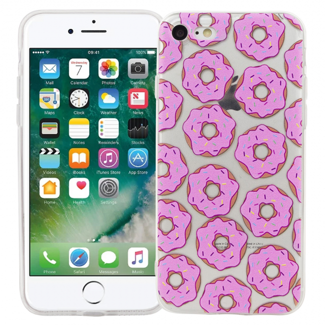 Чехол для iPhone 7/8 "Пончики"