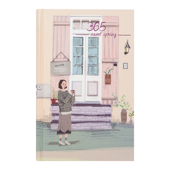Ежедневник "365" (девушка на крыльце)