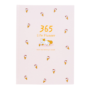 Ежедневник "365" Кот и мороженка