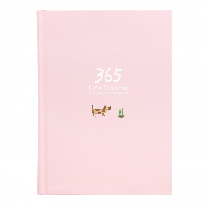 Ежедневник "365" (розовый)
