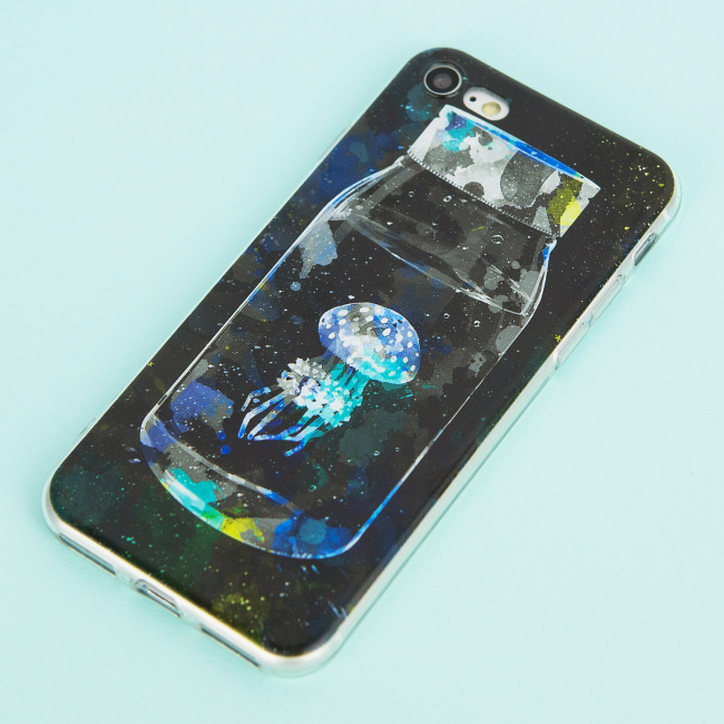 Чехол для iPhone 7/8 "Медуза"
