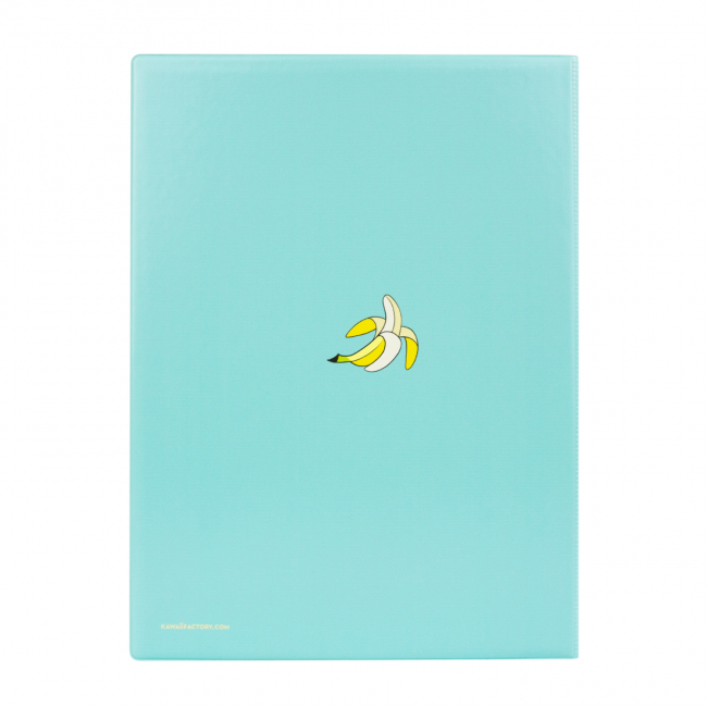 Обложка для документов А4 "Банановая"