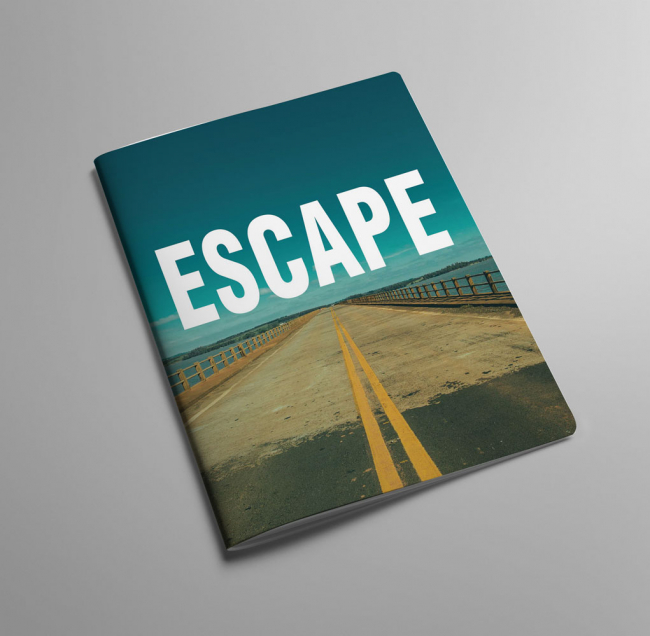 Обложка на автодокументы "Escape" день