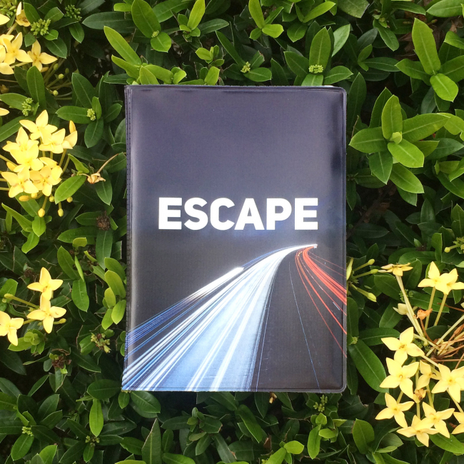 Обложка на автодокументы "Escape" ночь