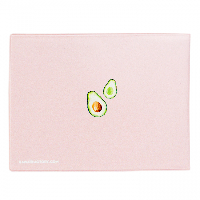 Обложка на студенческий "Life is - pink and avocado"