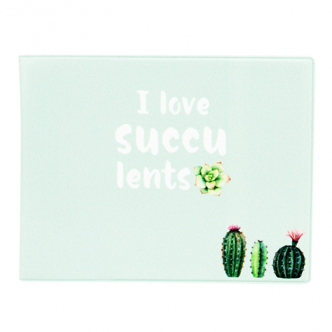 Обложка на студенческий "Succulents"