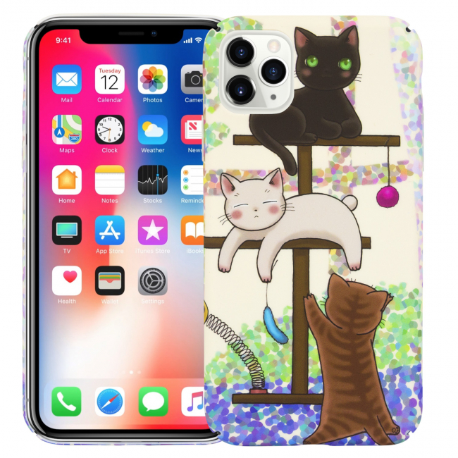 Чехол для iPhone 11Pro "Три кота"
