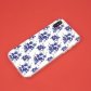 Чехол для iPhone X/XS "Синие цветы"