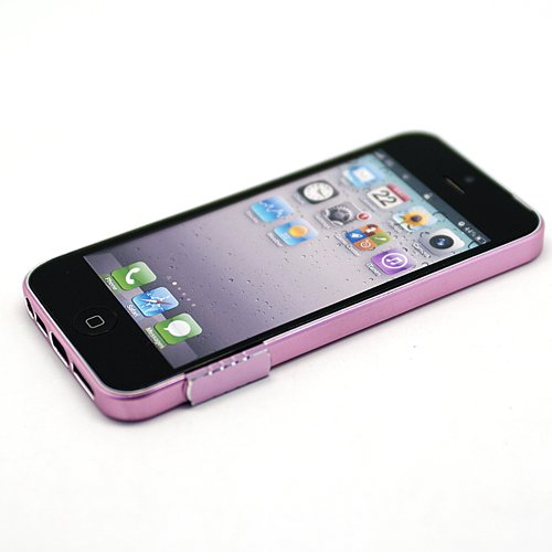 Бампер для iPhone 5/5s розовый