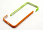 Бампер для iPhone 5/5s "Candy colors - lime & orange"
