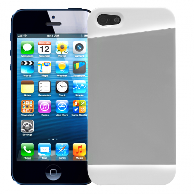 Чехол для iPhone 5/5s "Slope" (серый)