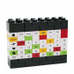 Настольный календарь "Лего" (черный)