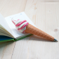 Ручка "Ice Cream" (красно-желтая)