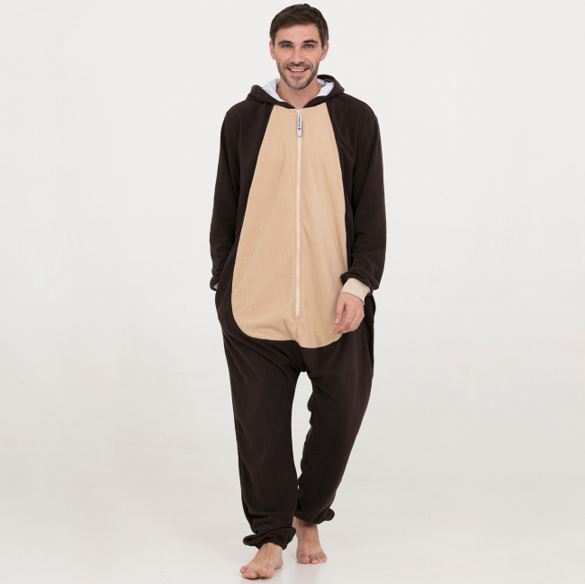 Пижама-кигуруми "Бурый мишка"
